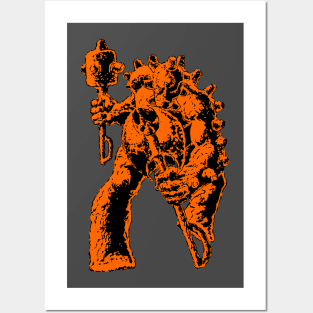 Magma Man Posters and Art